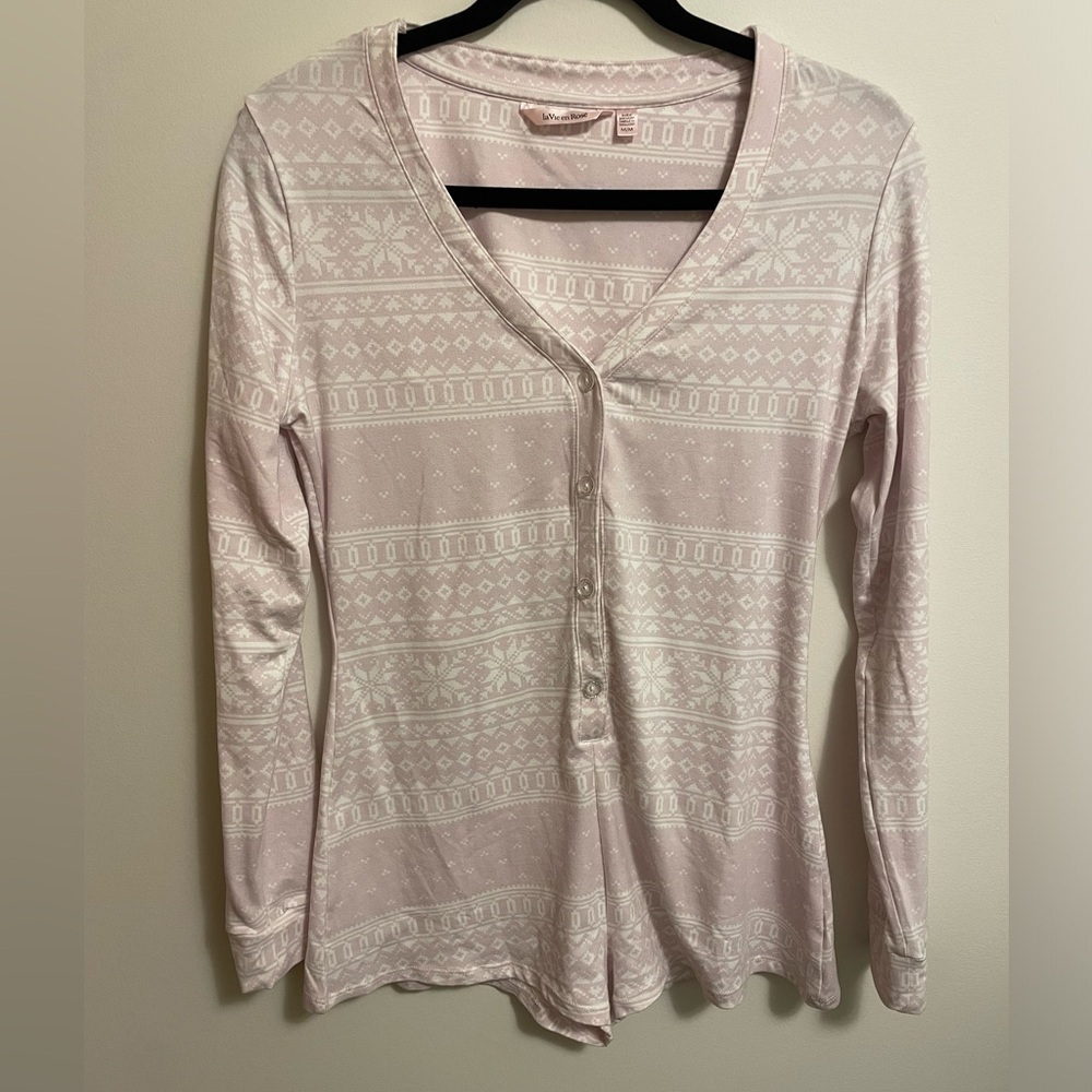 LA VIE EN ROSE- PEACHY DREAM Super Soft Romper - Picture 1 of 3